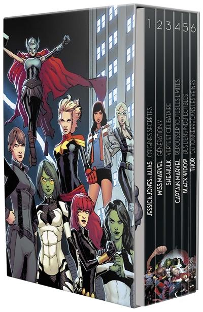 Les super-héroïnes Marvel : coffret Les super-héroïnes Marvel : coffret