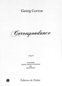 Correspondance. Vol. 2