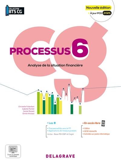 Analyse de la situation financière BTS CG : processus 6, comptabilité gestion Analyse de la situation financière BTS CG : processus 6, comptabilité gestion