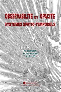 Observabilité et opacité : systèmes spatio-temporels