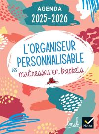 Organiseur personnalisable des maitresses en baskets Ed.2025-2026 : Planification et agenda