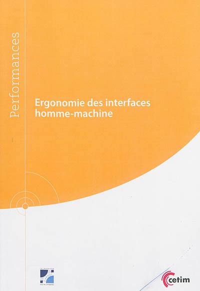 Ergonomie des interfaces homme-machine