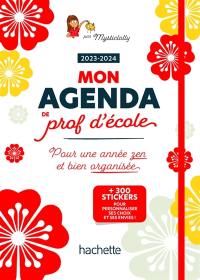 Mon Agenda de prof d'école 2023-2024