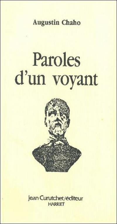 Paroles d'un voyant Paroles d'un voyant