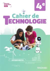 Cahier de technologie 4e : 2025