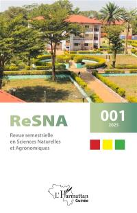 Revue semestrielle en sciences naturelles et agronomiques, n° 1