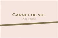 Carnet de vol. Pilot logbook