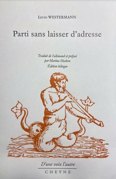 Parti sans laisser d'adresse Parti sans laisser d'adresse