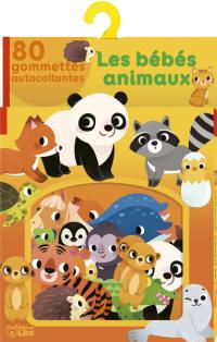 Les bébés animaux : 80 gommettes autocollantes