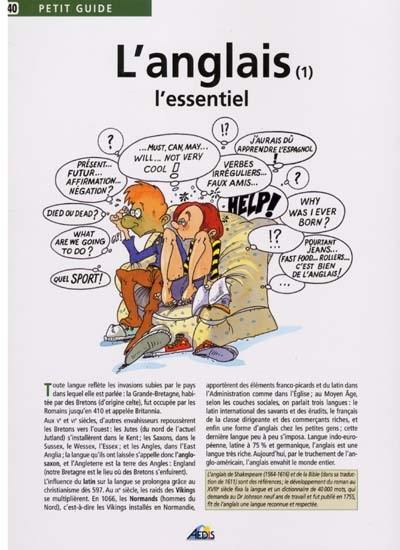 L'anglais. 1, L'essentiel