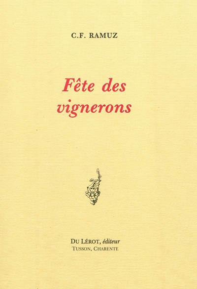 Fête des vignerons