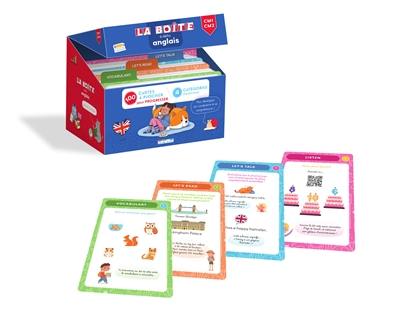 La boîte à défis anglais, CM1, CM2 : 100 cartes à piocher pour progresser