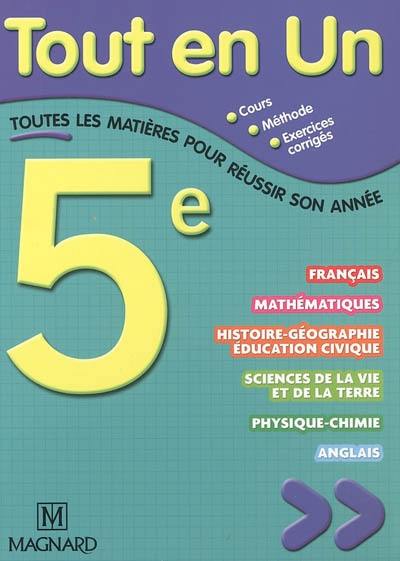 Tout en un 5e Tout en un 5e
