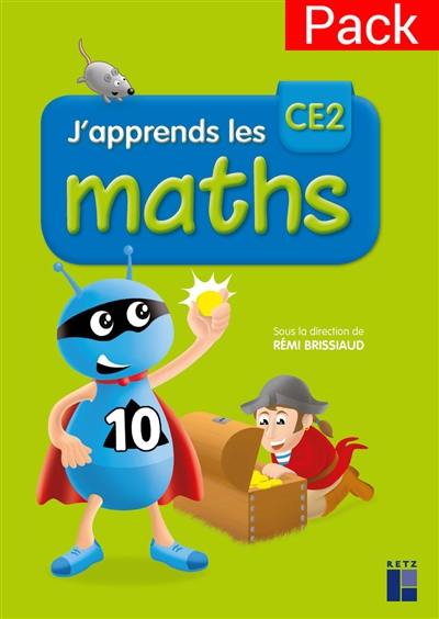 J'apprends les maths, CE2 : programmes 2016 : pack J'apprends les maths, CE2 : programmes 2016 : pack