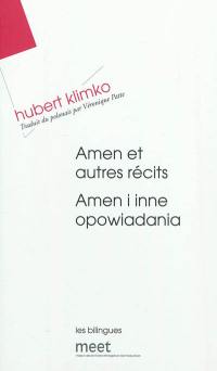 Amen : et autres récits. Amen : i inne opowiadania