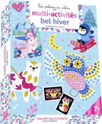 Bel hiver : multi-activités : 9 créations à réaliser