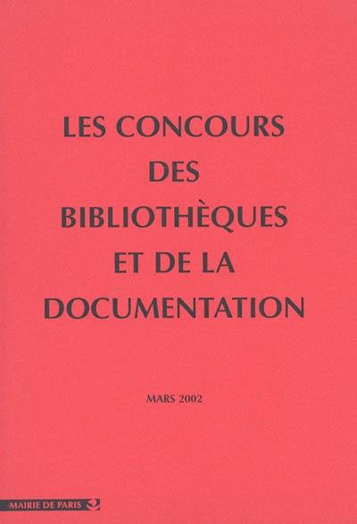 Les concours des bibliothèques et de la documentation