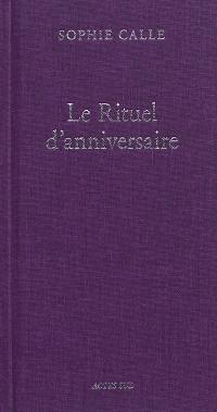 Doubles-jeux. Le rituel d'anniversaire