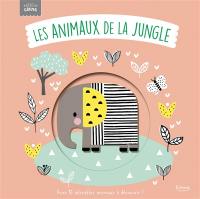 Les animaux de la jungle : avec 10 adorables animaux à découvrir !